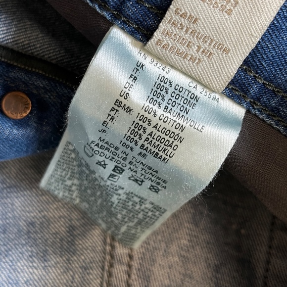 Diesel Safado Slim Straight Button Fly Jeans - Men's Size 30*32 - Blue - Picture 5 of 11